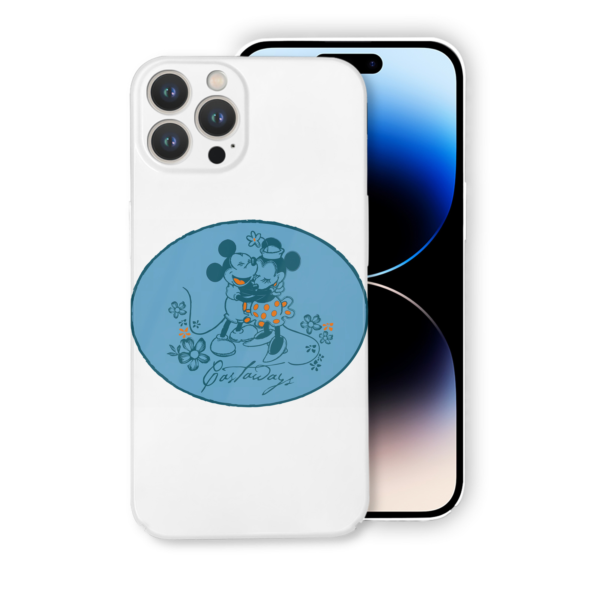 （画像用） ミッキーマウス Mickey Mouse 【iPhone 14シリーズ対応】ハードケース
